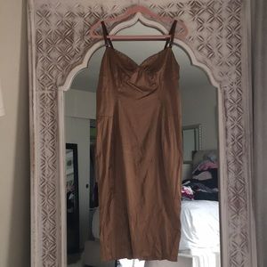 Dolce&gabbana bronze dress